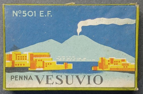 Scatola pennini penna vesuvio - scatola,