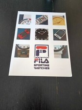 1988 FILA SPORTIME WATCHES