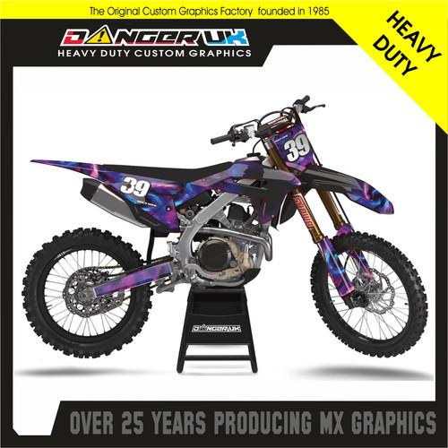 Grafica honda crf 250 450cc - mx,