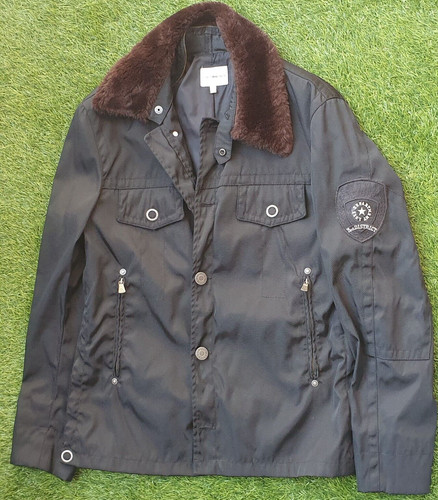 Calvin klein giubbotto nero - klein,