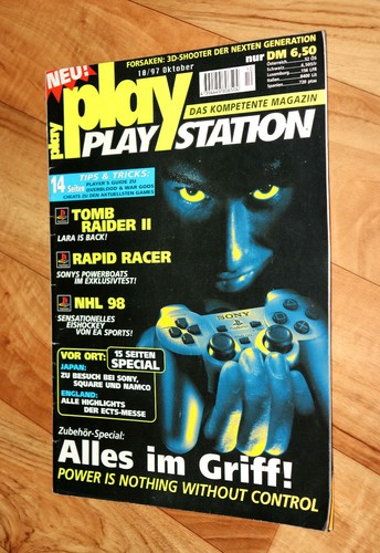 Rivista playstation 1997 tomb - playstation,
