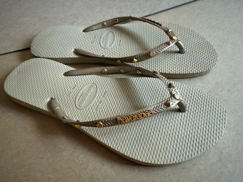 Havaianas slim golden sand - golden,