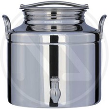 FUSTINO BIDONE X OLIO "OLIDAY" 5LT ACCIAIO INOX