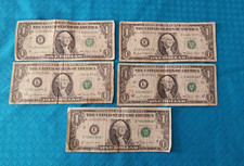 BLOCCO 5 BANCONOTE DA 1