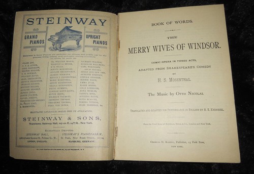 Antique comic opera - antique,