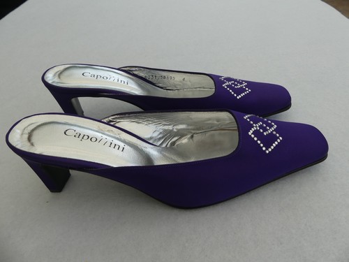 Scarpe raso viola di - raso,