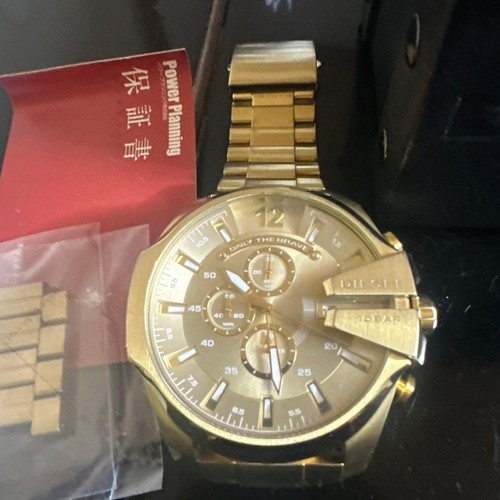 Orologio diesel oro - oro, quarzo