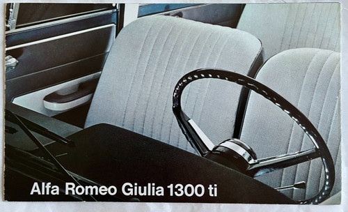 Alfa romeo giulia 1300 - alfa, uk