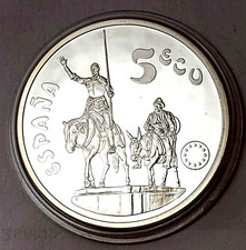Spagna 5 ecu 1994 PP argento 1
