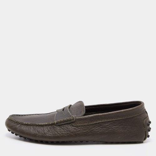 Mocassini tods pelle verde - mocassini,