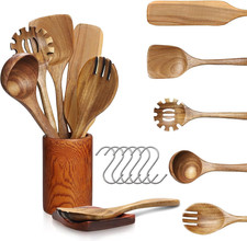 Set Mestoli in Legno，Teak