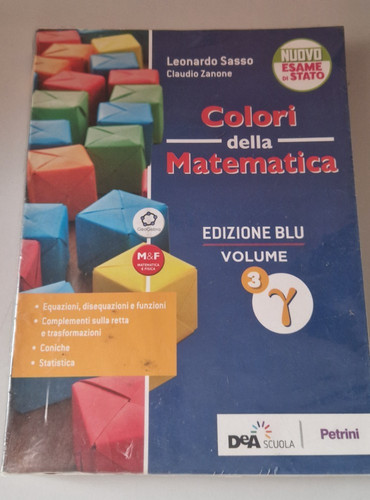 Colori della matematica blu - della,