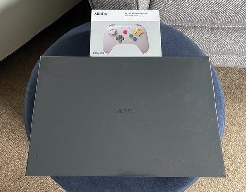 Console analogica fpga nera - 3d,