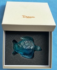 Daum France Glass Turquoise