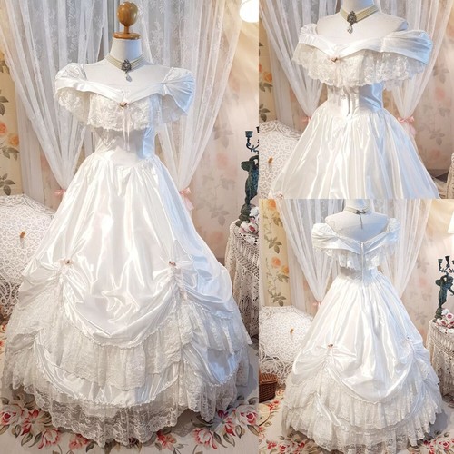 Abiti sposa vintage raso - abiti, da