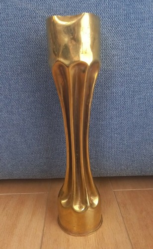 Trench art vaso bossolo - art,