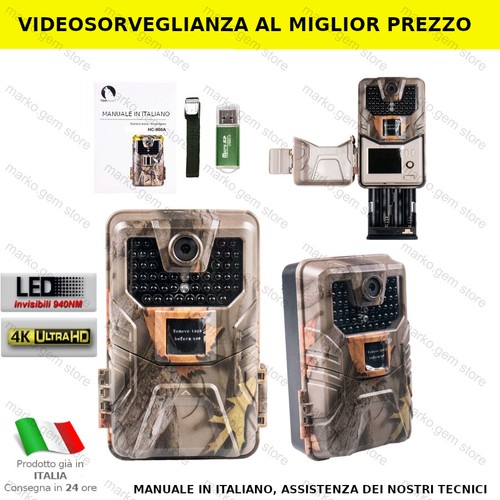 Fototrappola camera video - camera,