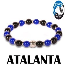 Bracciale Atalanta Braccialetto Elastico Squadra Del Cuore Tifoso Dea Calcio A