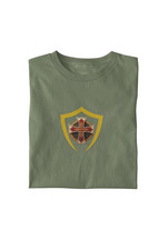 T-Shirt Croce Scudo Medievale