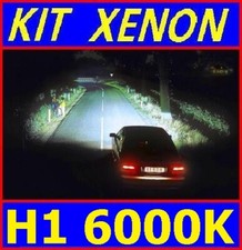 KIT SET LUCI XENON BALLAST CENTRALINE LAMPADINE H1 6000K HID XENON+LED W5W T10 