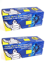 COPPIA CAMERE D'ARIA MICHELIN RINFORZATE 90/90 21 140/80 18 CROSS ENDURO 4 MM