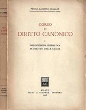 Corso diritto canonico i - corso, di