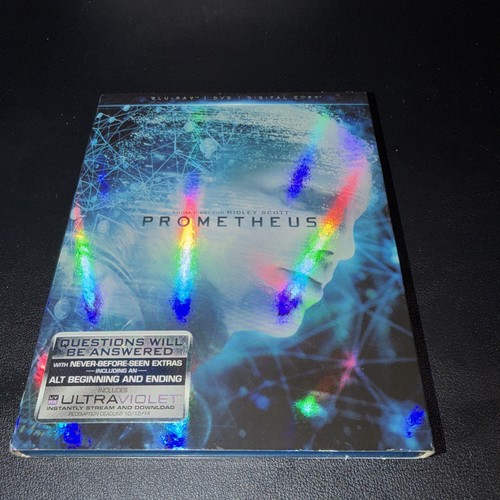 Prometheus blu ray dvd - prometheus, blu-ray