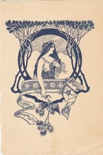 Exlibris Bookplate Klischee