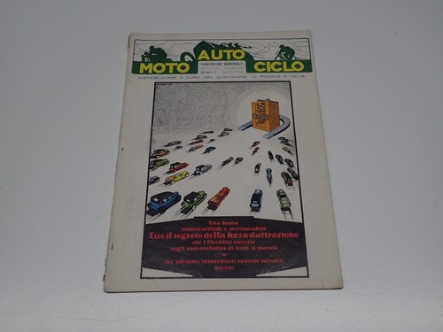 Auto moto ciclo anno n - ciclo, 4°