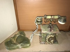 telefono vintage in onice