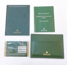 Rolex Daytona Carta di Garanzia con Passcase 116523, Autentica, Usata dal Giappone