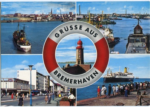 Cartoline bremerhaven con - bremerhaven,