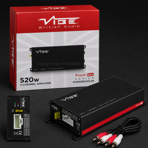 Vibe audio car powerbox amp - vibe,