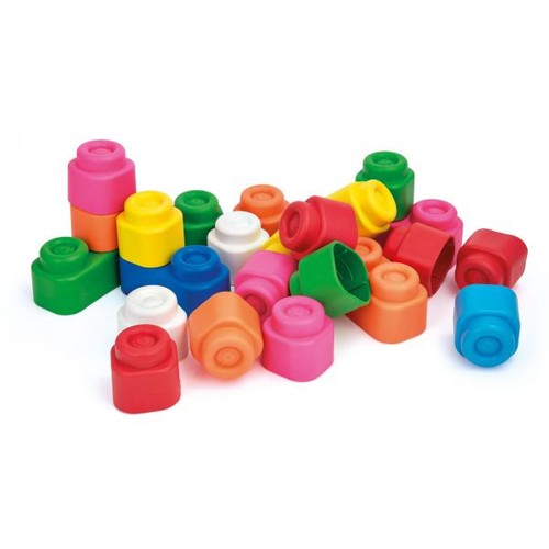 Baby clemmy soft - blocks, bag