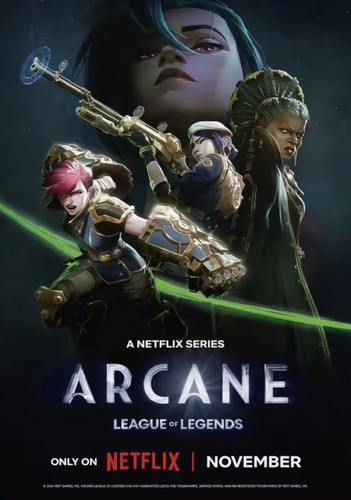 Arcane show poster print - arcane, wall