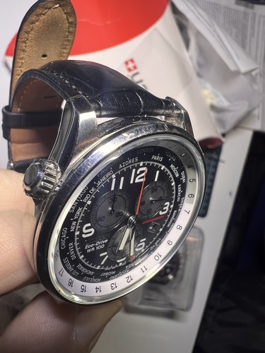 Citizen eco drive world time - world,