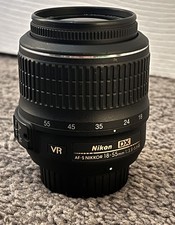 NIKON DX AF-S NIKKOR 18-55 MM 1:3.5-5.6G OBIETTIVO VR