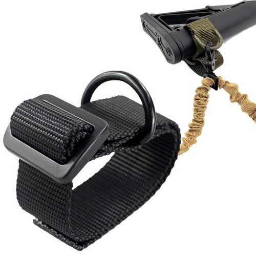 Tactical buttstock sling loop - buttstock,