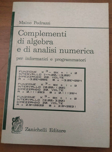 Complementi algebra e - "complementi,