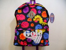 GOLA ZAINO SCUOLA HARLOW MULTI SUNFLOWER CUB754 BLACK VIOLET WHITE NERO VIOLA 