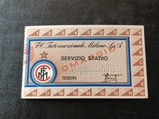 Calcio Biglietto Tessera