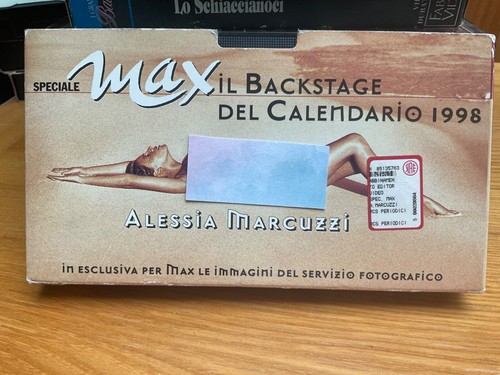Vhs alessia marcuzzi - vhs, _