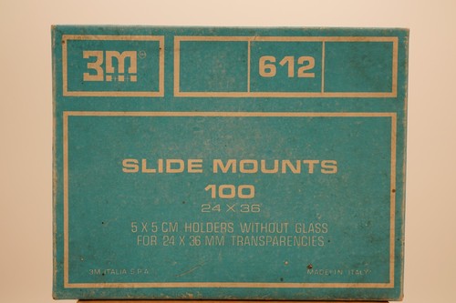 Slide mounts 24x36 - 3m, without