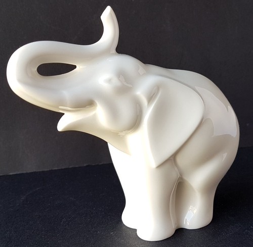 Figura porcellana elefante - in,