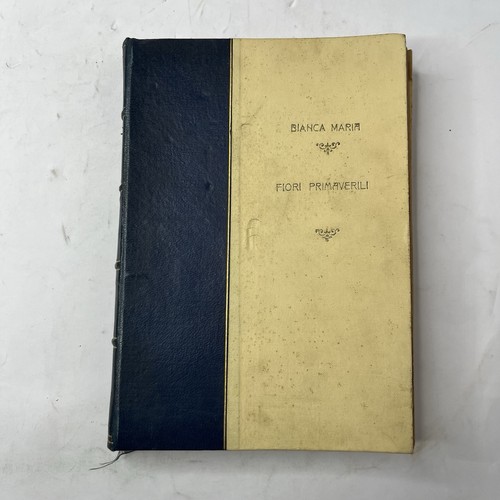 Bianca maria fiori primaverili - bianca,
