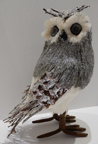 Figura gufo peluche - figura, di