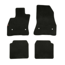 Set Tappeti Tappetini in Moquette Compatibili Fiat 500L Cross Wagon Neri 4 Pezzi