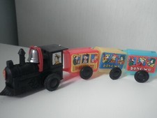 TRENINO Dongwu Vintage a Molla Plastica Giocattolo anni 70° Vintage