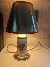 Lampada lattina birra vintage