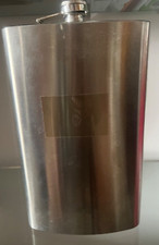 Bottiglia FIASCHETTA ACCIAIO INOSSIDABILE 64 oz/1850 ml  PORTA LIQUORE WHISKY